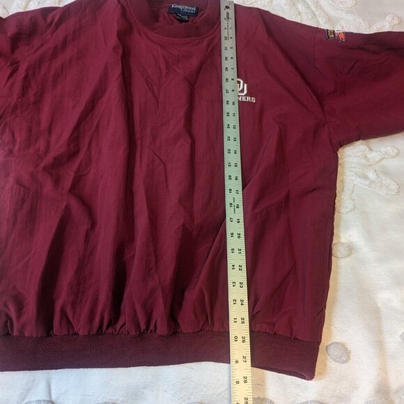 OU Sooners with Orange Bowl patch long sleeve pockets pullover Medium - Picture 7 of 10